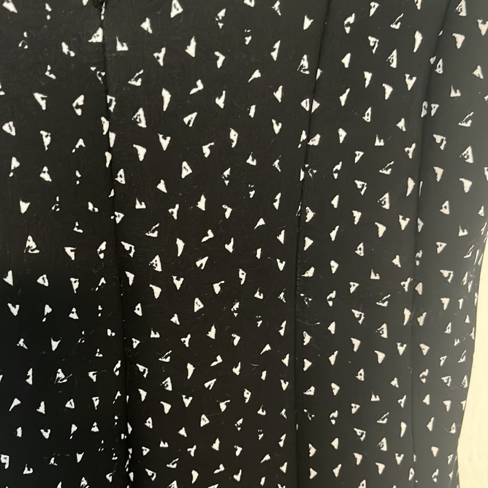 EUC | Black/White Print | MIDI Dress - Picture 5 of 6